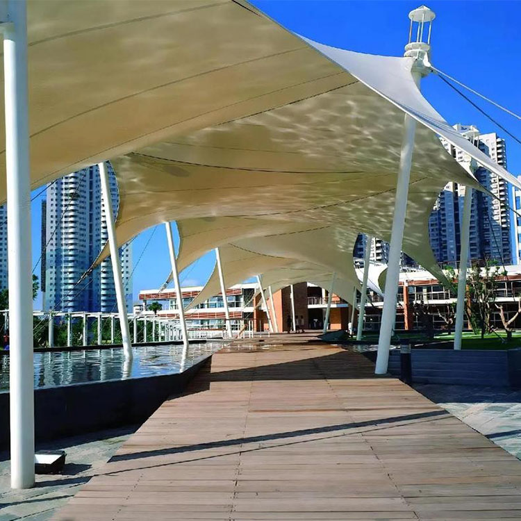 岳普湖县膜结构景观棚