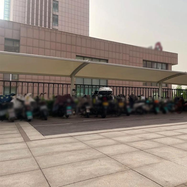 岳普湖县膜结构电动车棚