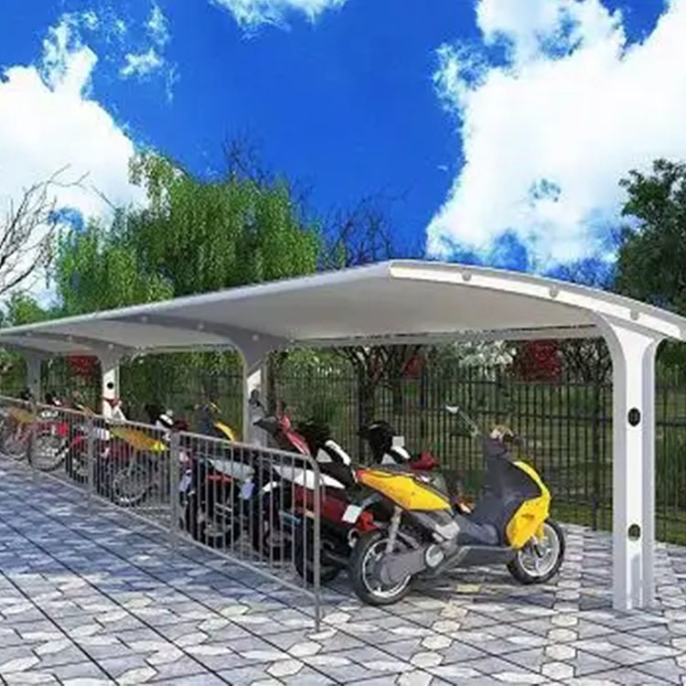 岳普湖县膜结构电动车棚